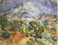 Cézanne Le Mont Sainte-Victoire au-dessus de la route du Tholonet 1896-98 Musée d'Etat de l'Ermitage, Saint-Pétersbourg © Musée d'Etat de l'Ermitage